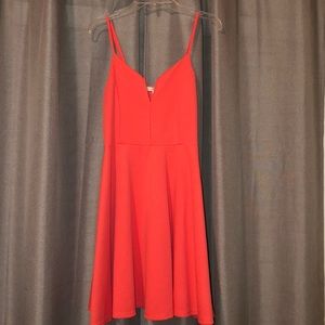 Neon Pink/Orange Dress